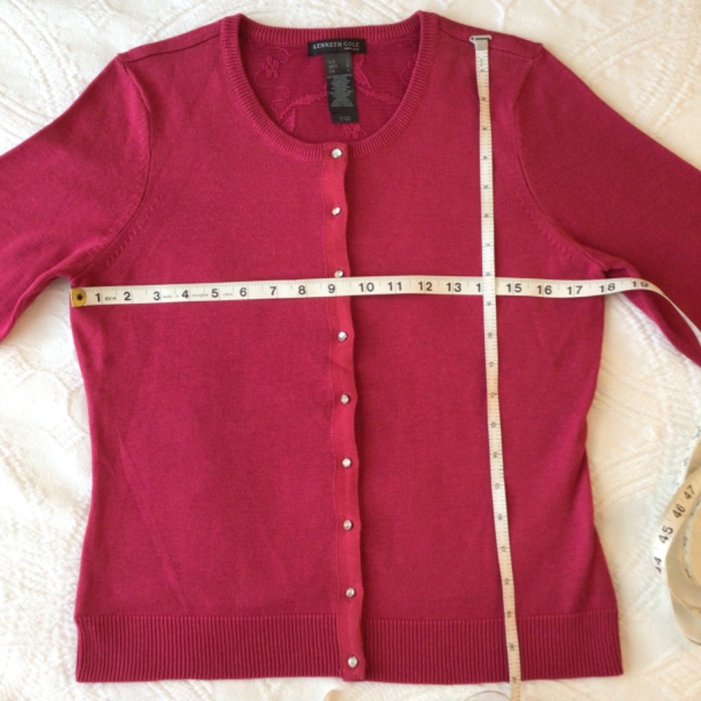 Knitted red sweater, NWOT - Picture 13 of 14